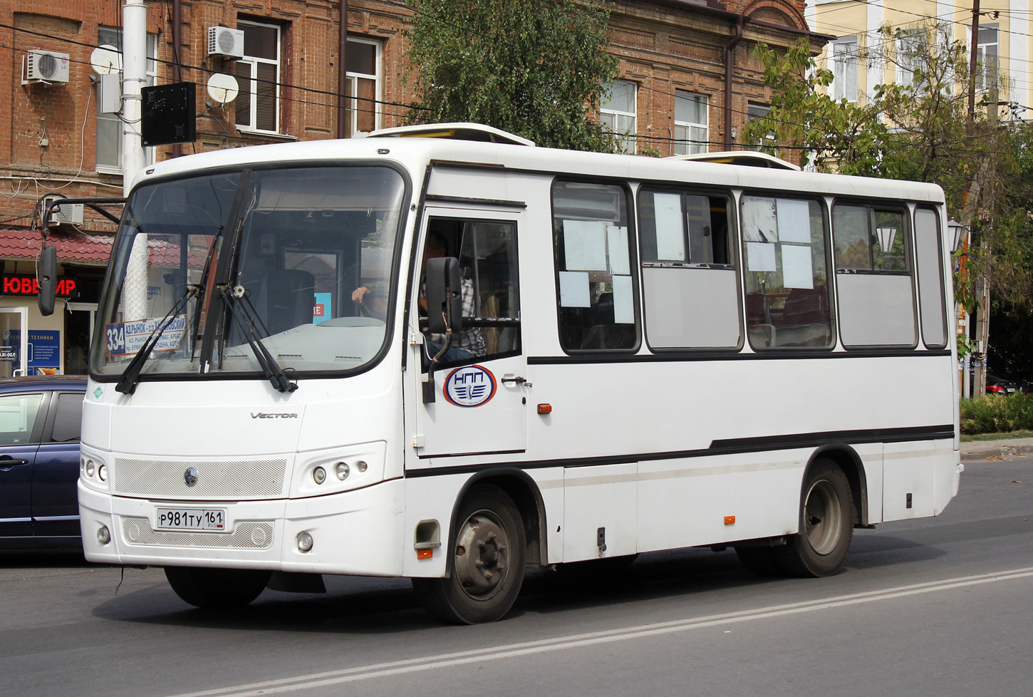 Ростовская область, ПАЗ-320302-11 "Вектор" № Р 981 ТУ 161