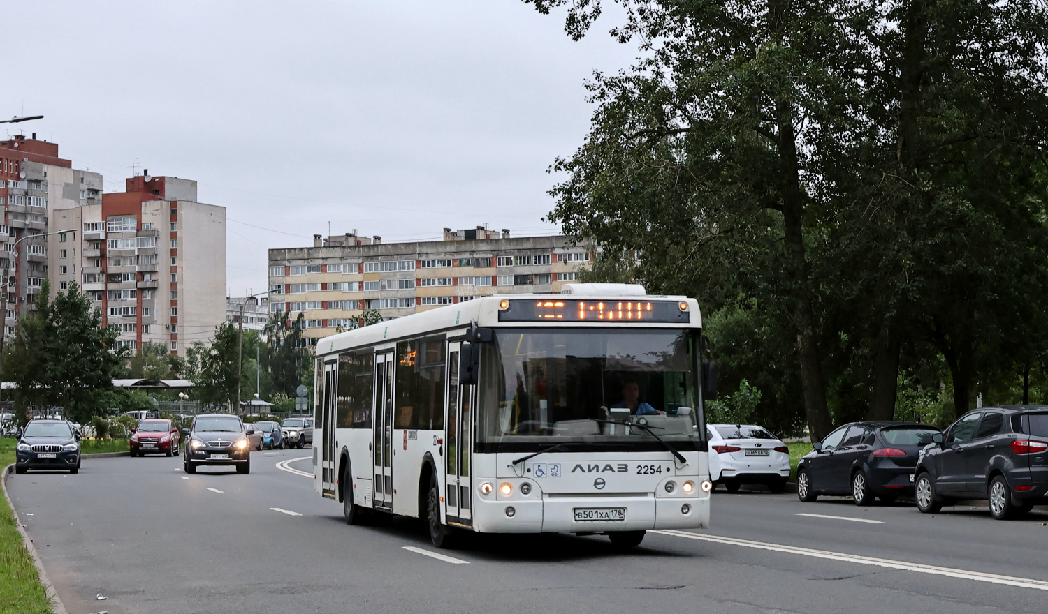 Санкт-Петербург, ЛиАЗ-5292.60 № 2254