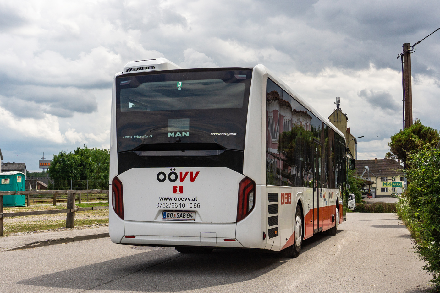 Австрия, MAN 42C Lion's Intercity LE 12 LEÜ360 EfficientHybrid № RO SAB 94