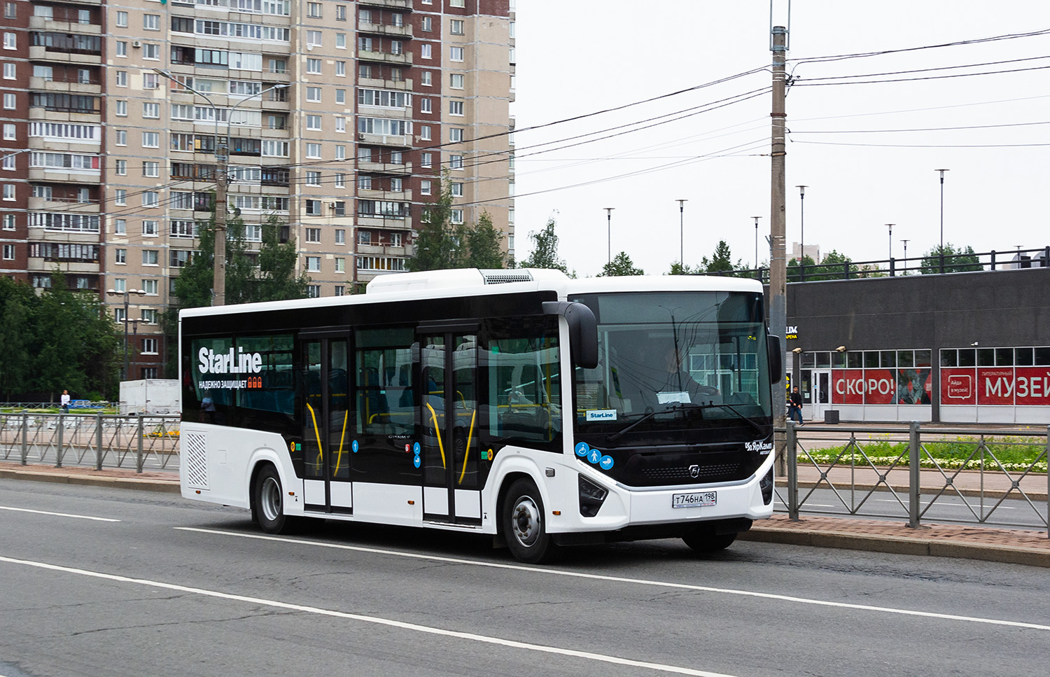 Санкт-Петербург, ПАЗ-422320-04 "Citymax 9" № Т 746 НА 198