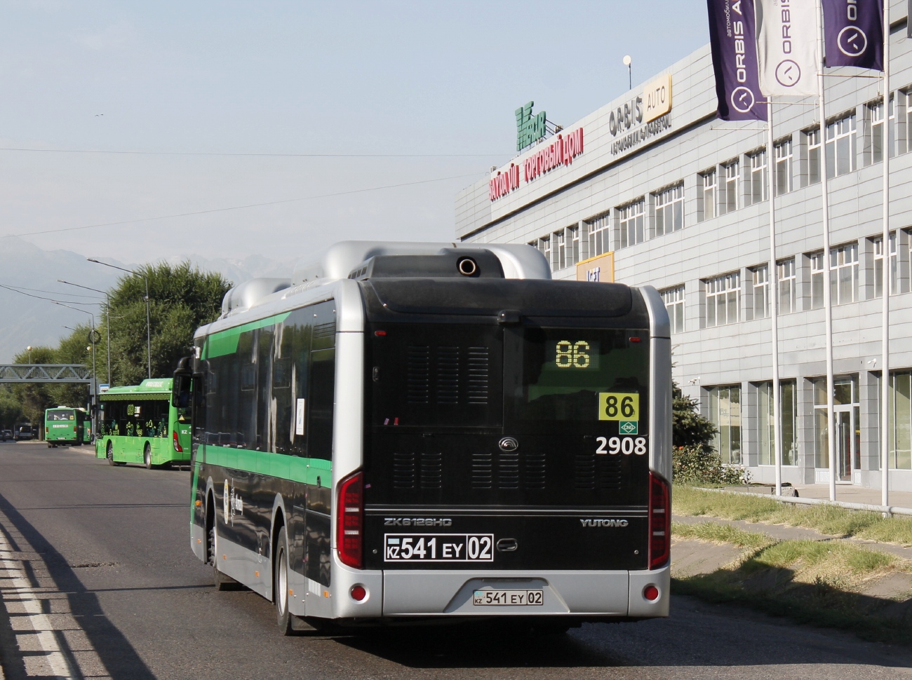 Алматы, Yutong ZK6126HG (QazTehna) № 2908