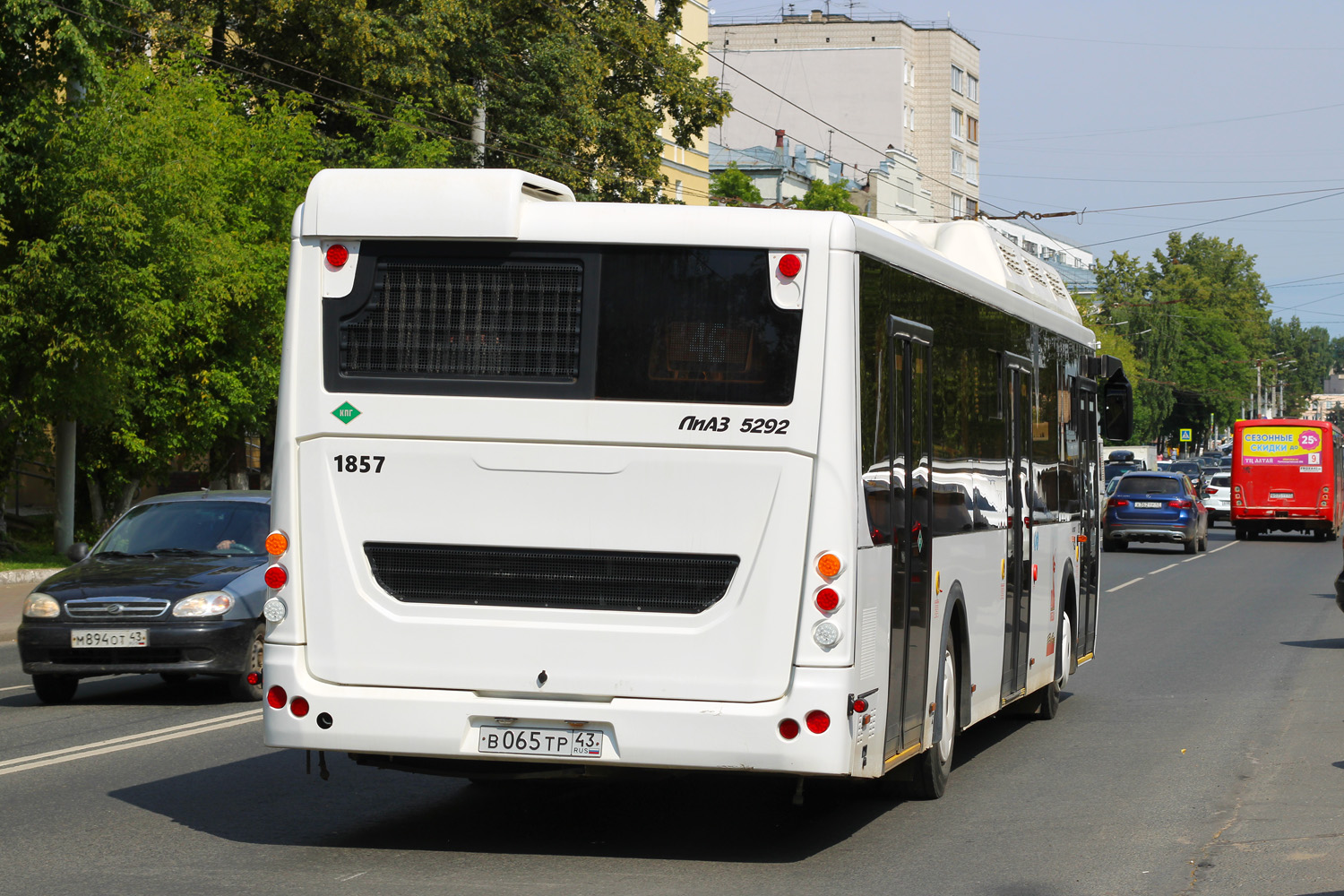 Кировская область, ЛиАЗ-5292.67 (CNG) № х857