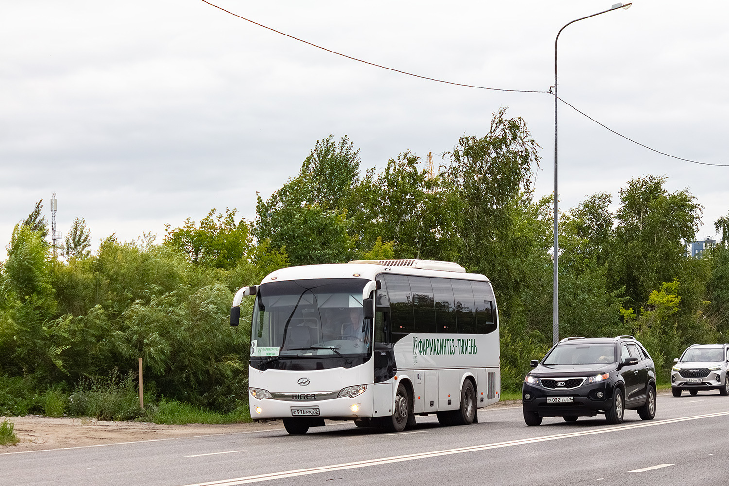 Тюменская область, Higer KLQ6826Q № С 976 РК 72