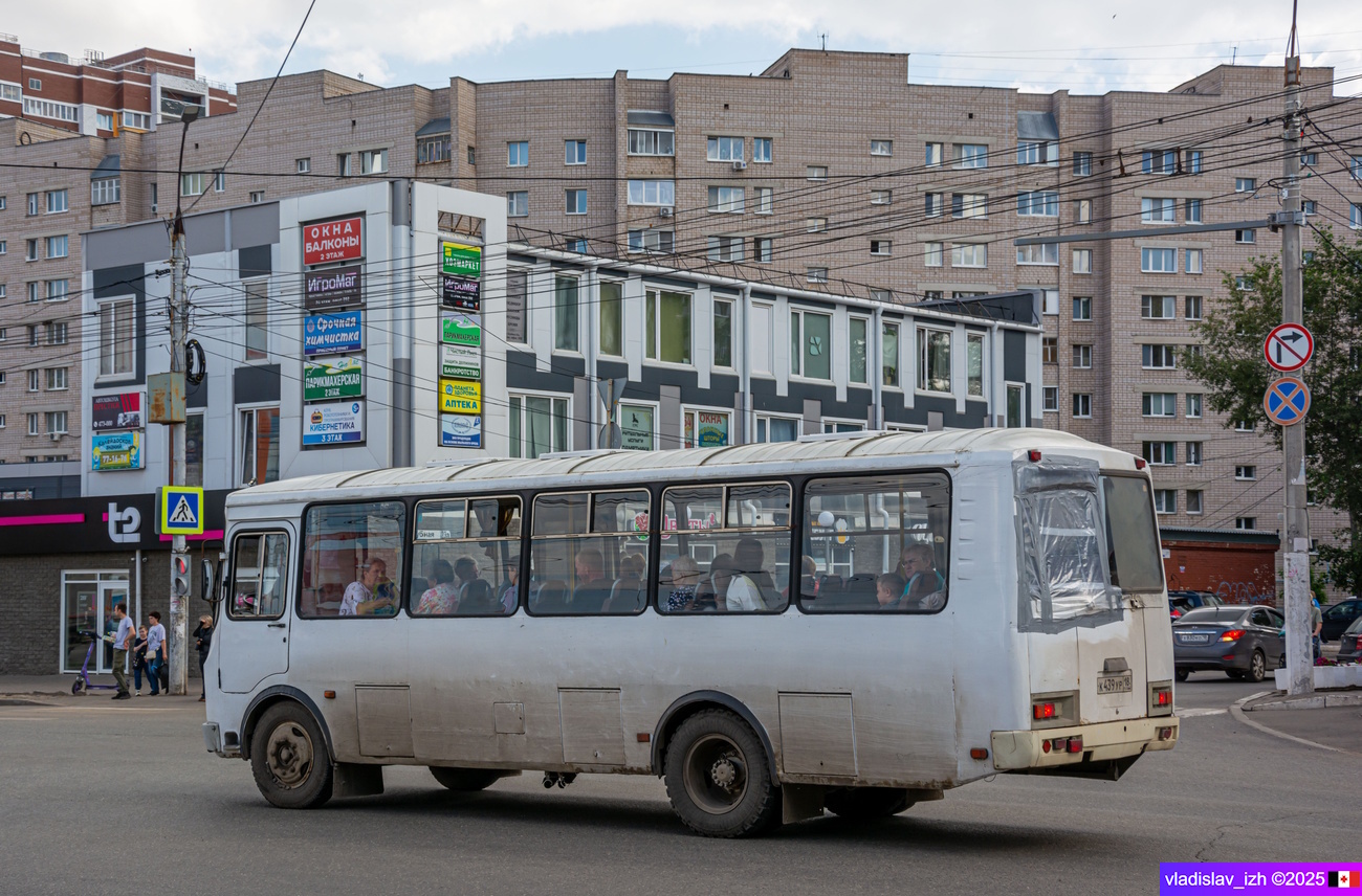 Удмуртия, ПАЗ-4234 № К 439 УР 18