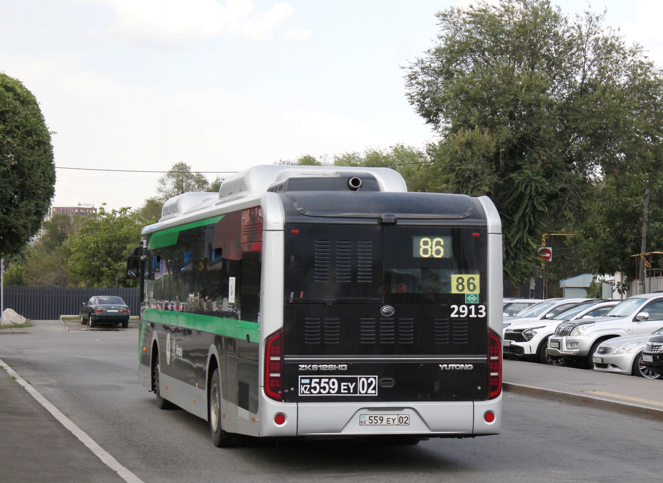 Алматы, Yutong ZK6126HG (QazTehna) № 2913