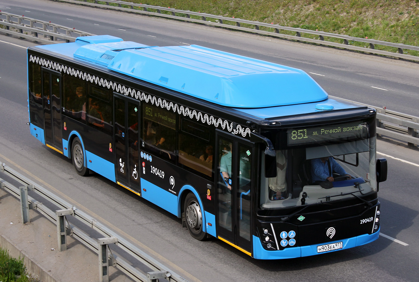 Москва, ЛиАЗ-5292.67 (CNG) № 190419