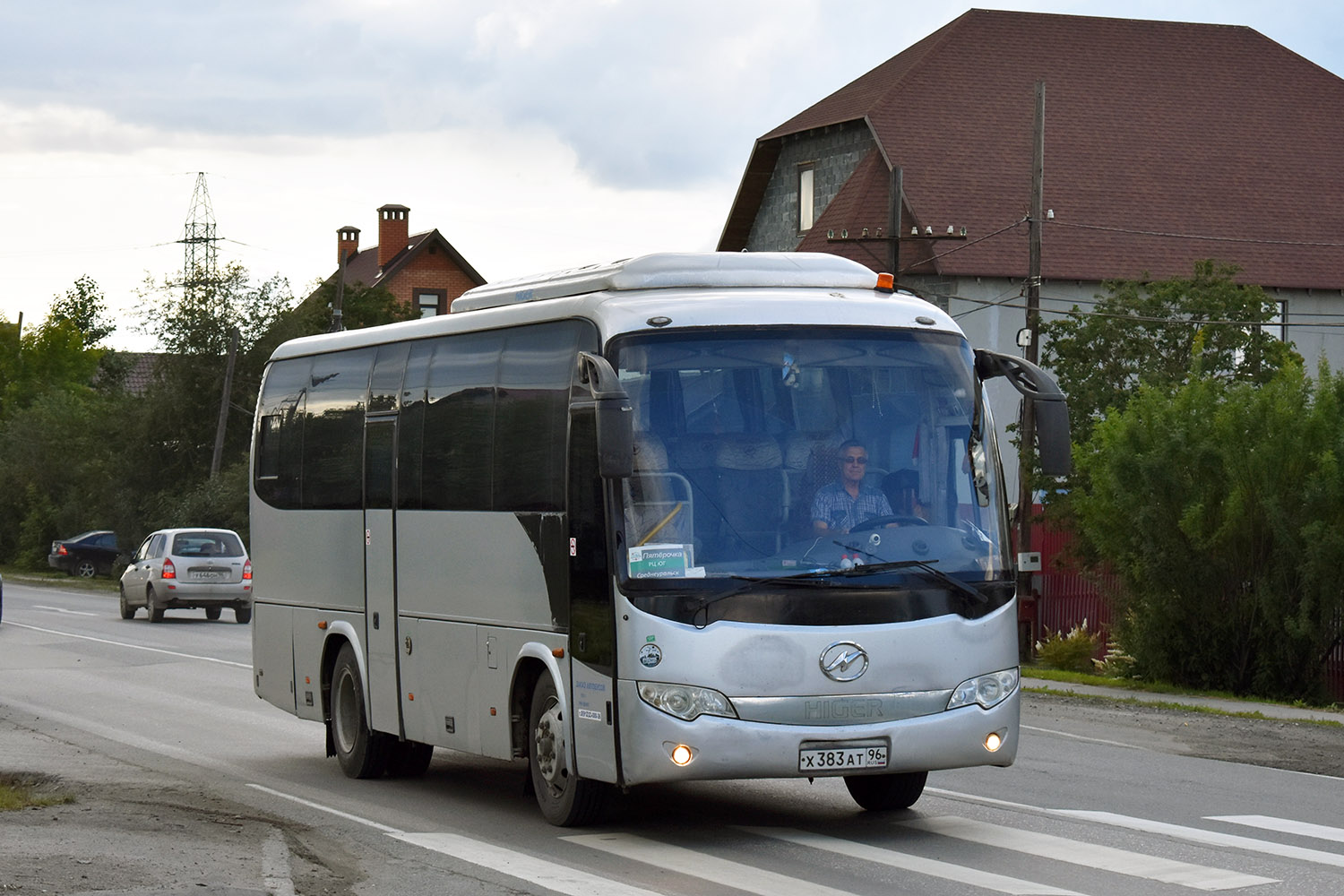 Свердловская область, Higer KLQ6885Q № Х 383 АТ 96