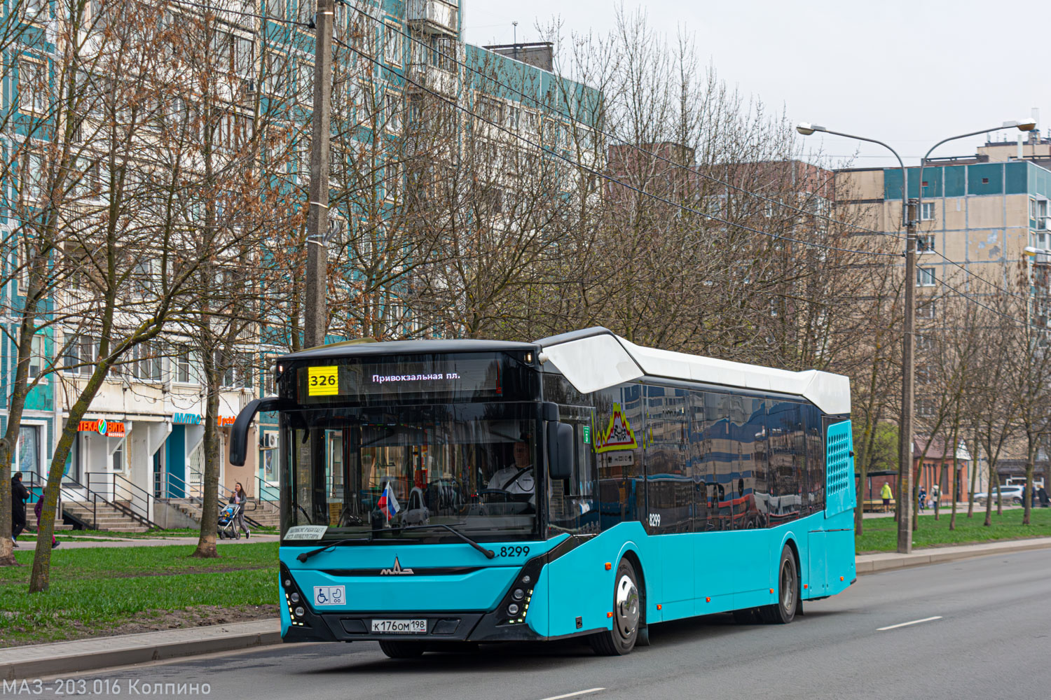 Санкт-Петербург, МАЗ-303.266 № 8299