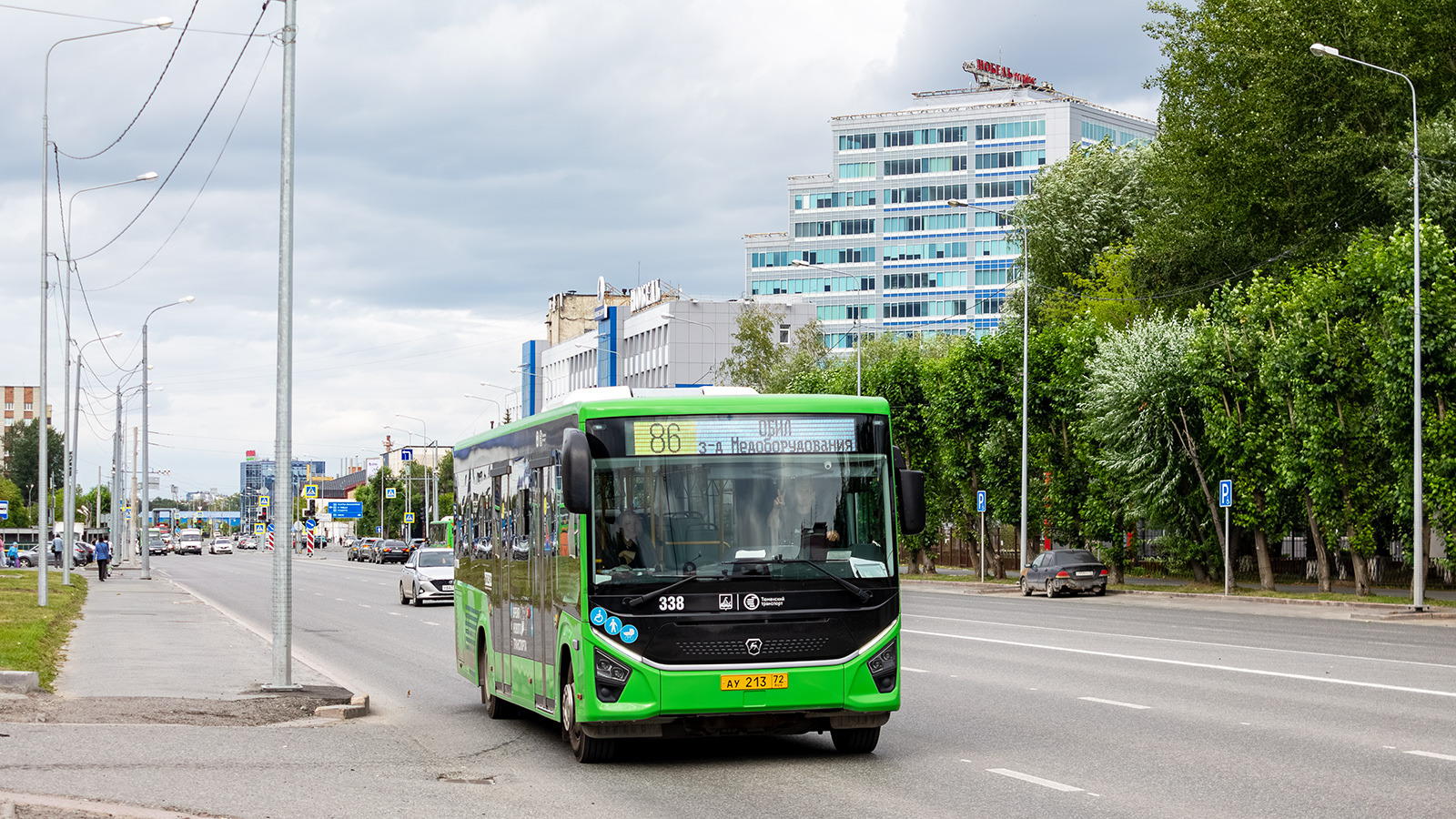 Тюменская область, ПАЗ-422320-04 "Citymax 9" № 338