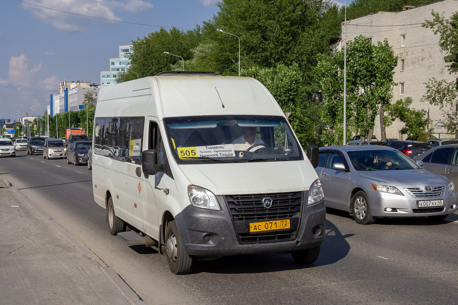 Тюменская область, Луидор-225053 (ГАЗ A65R52, A69R52) № АС 071 72