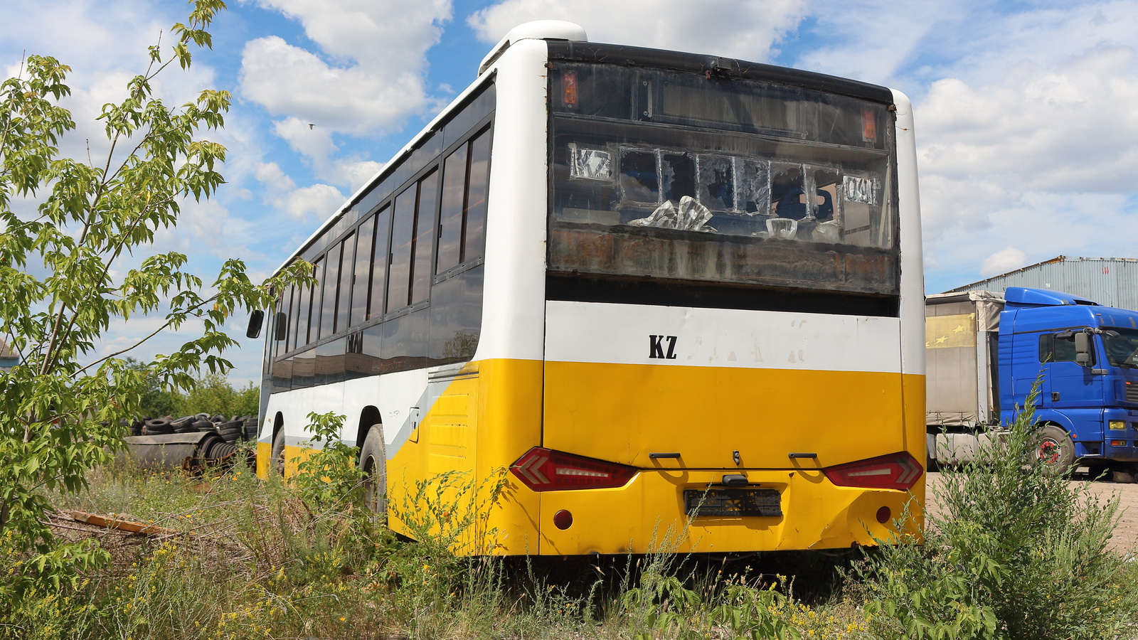 Карагандинская область, Heke JAC HK6105G № 986 AER 09; Карагандинская область — Автобусы без номеров