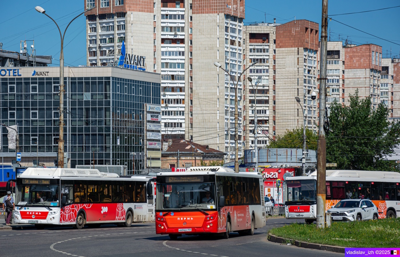 Пермский край, ЛиАЗ-5292.67 (CNG) № Р 173 ОВ 159; Пермский край, ЛиАЗ-5292.65 № Н 604 ЕС 159