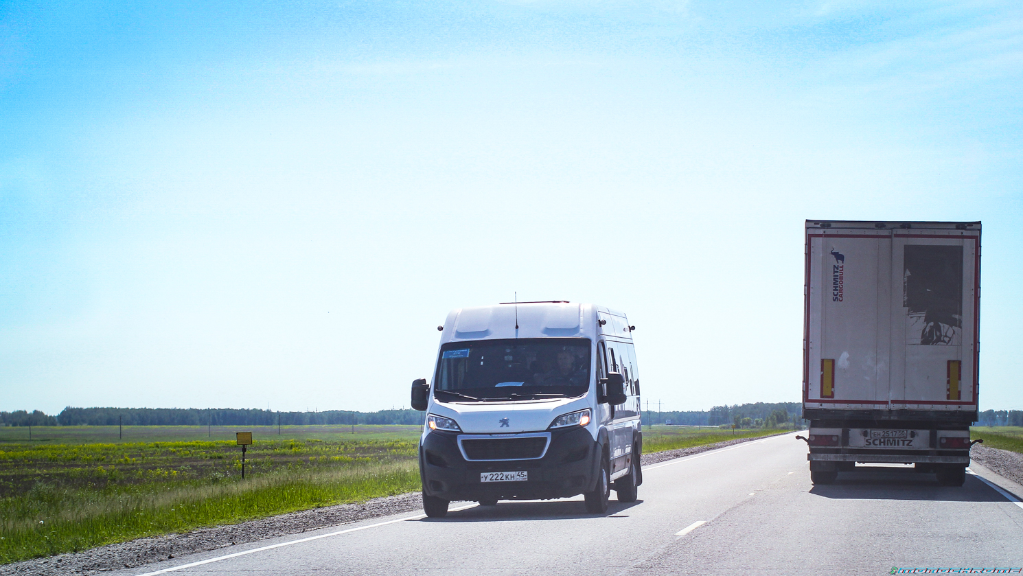 Курганская область, Автодом-21080* (Peugeot Boxer) № У 222 КН 45