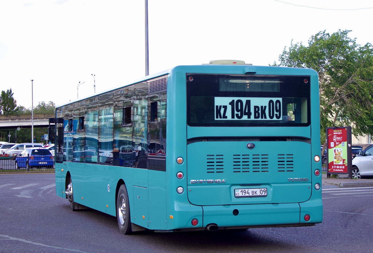 Карагандинская область, Yutong ZK6118HGA (QazTehna) № 194 BK 09