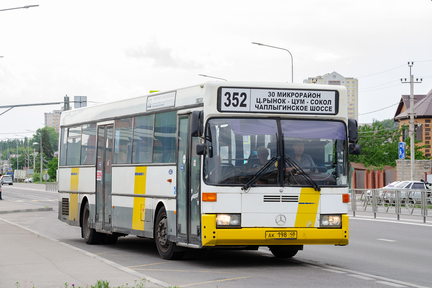 Lipecki terület, Mercedes-Benz O405 sz.: АК 198 48