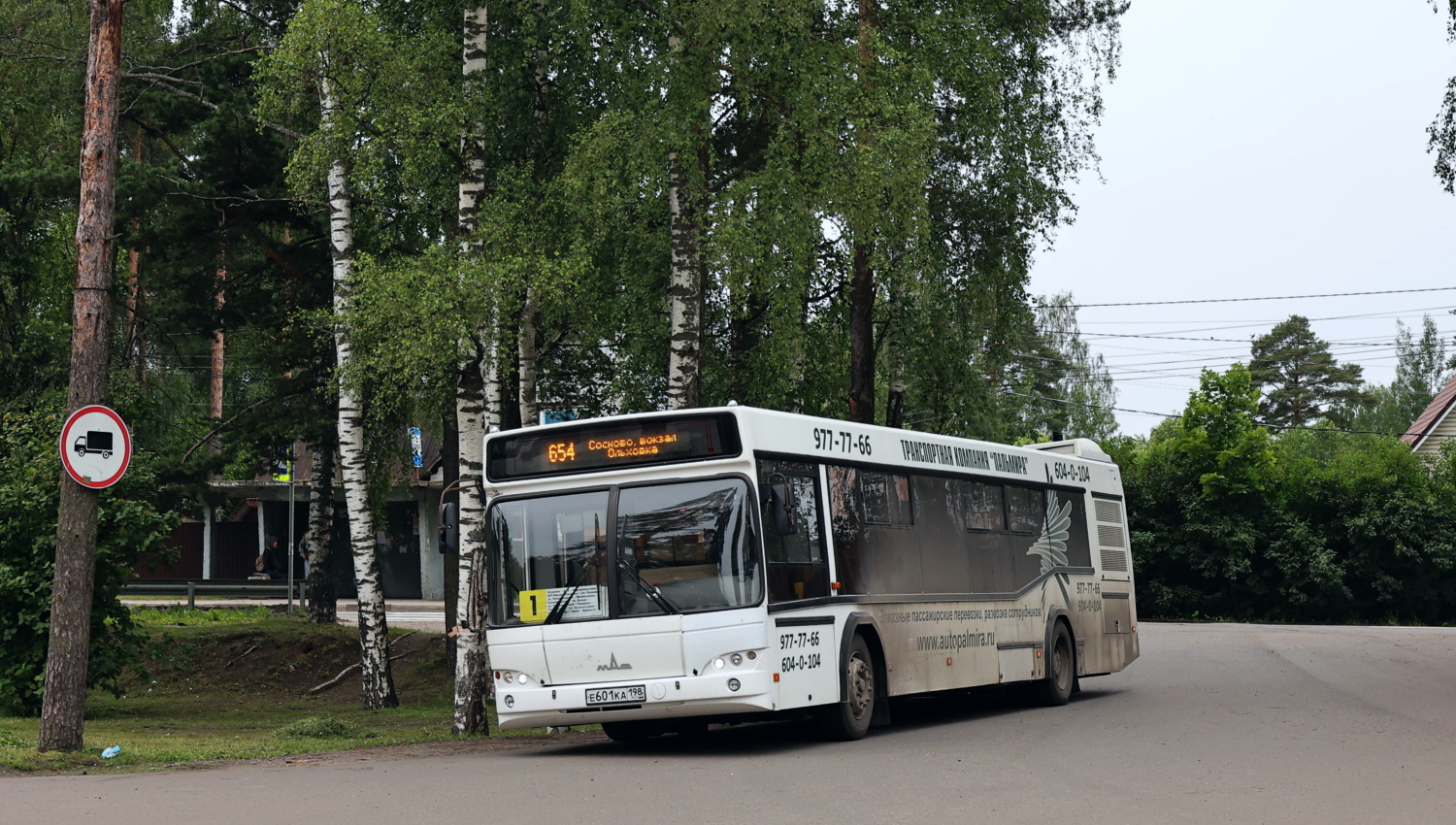Ленинградская область, МАЗ-103.486 № Е 601 КА 198
