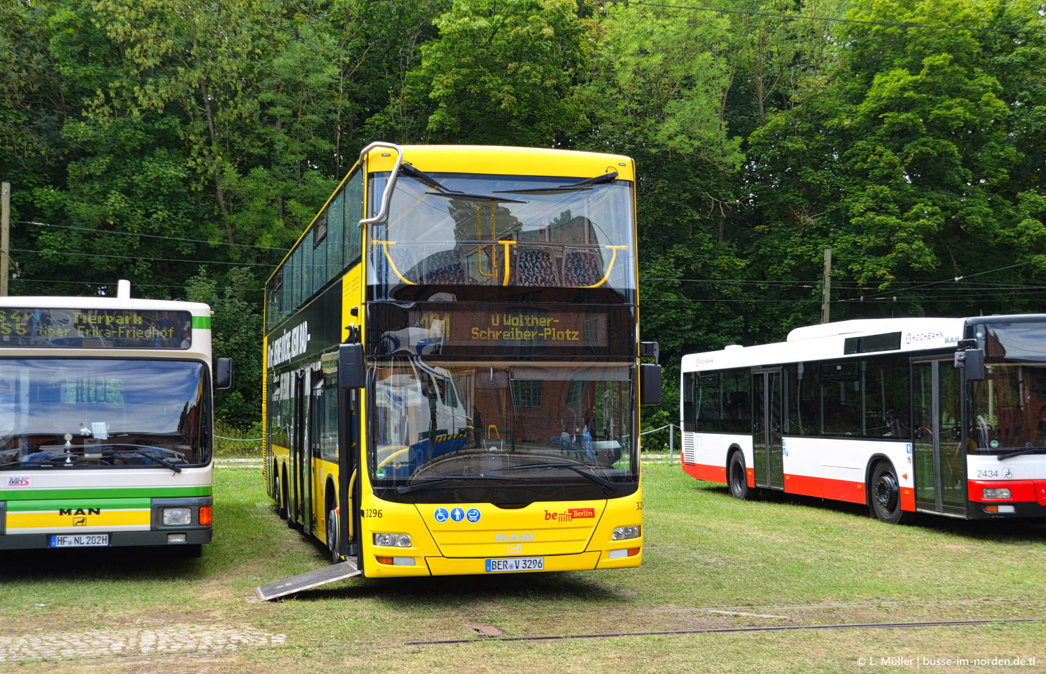 Бранденбург, MAN A39 Lion's City DD ND313 № 3296; Нижняя Саксония — Bustreffen Wehmingen Hannoversches Straßenbahnmuseum 13.07.2025