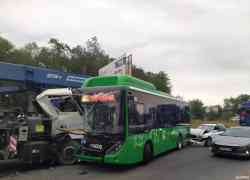 Алматы, Yutong ZK6890HGQ (QazTehna) № 6000; Алматы — ДТП и происшествия
