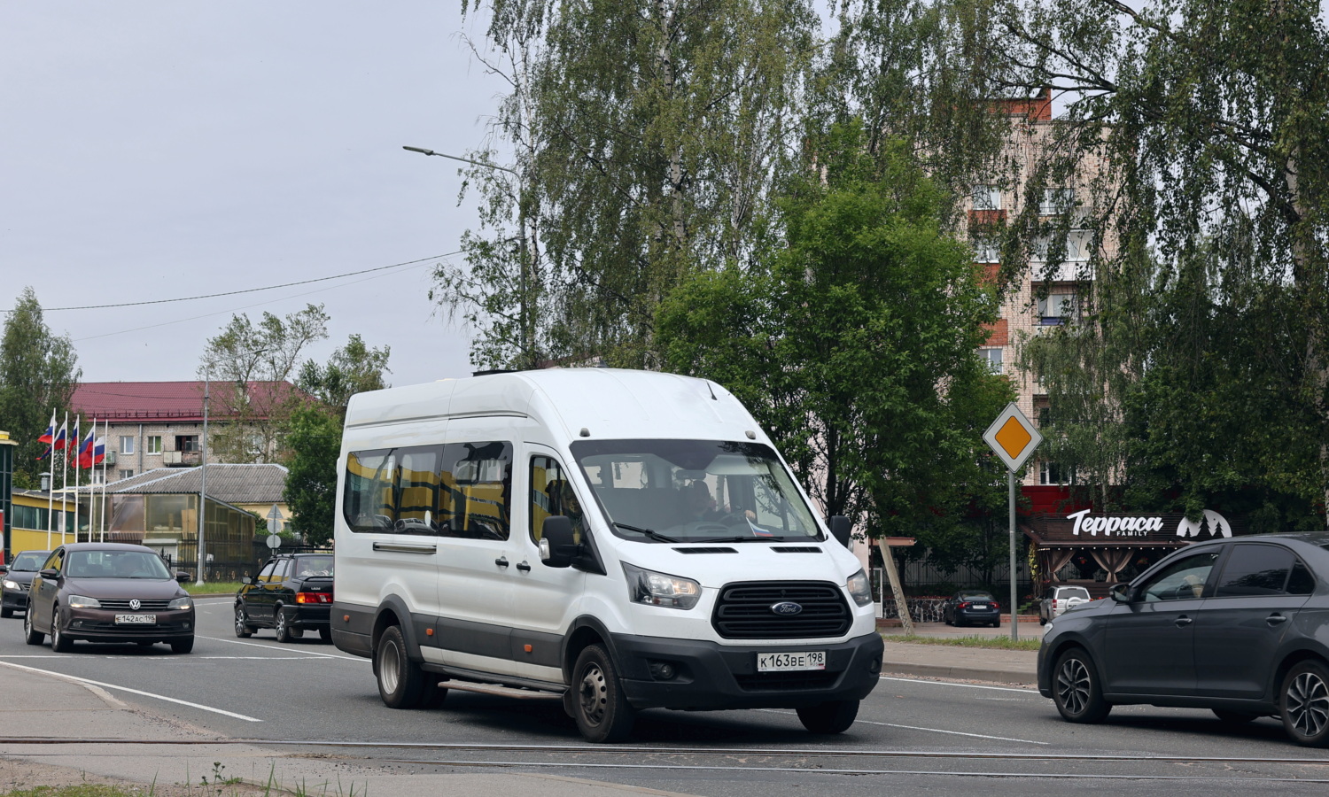 Санкт-Петербург, Ford Transit FBD [RUS] (X2F.ESG.) № К 163 ВЕ 198
