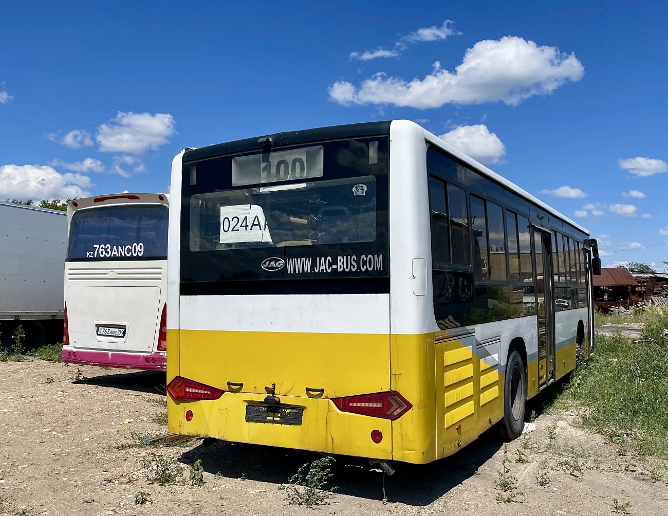 Карагандинская область, Heke JAC HK6105G № 845 AMX 09