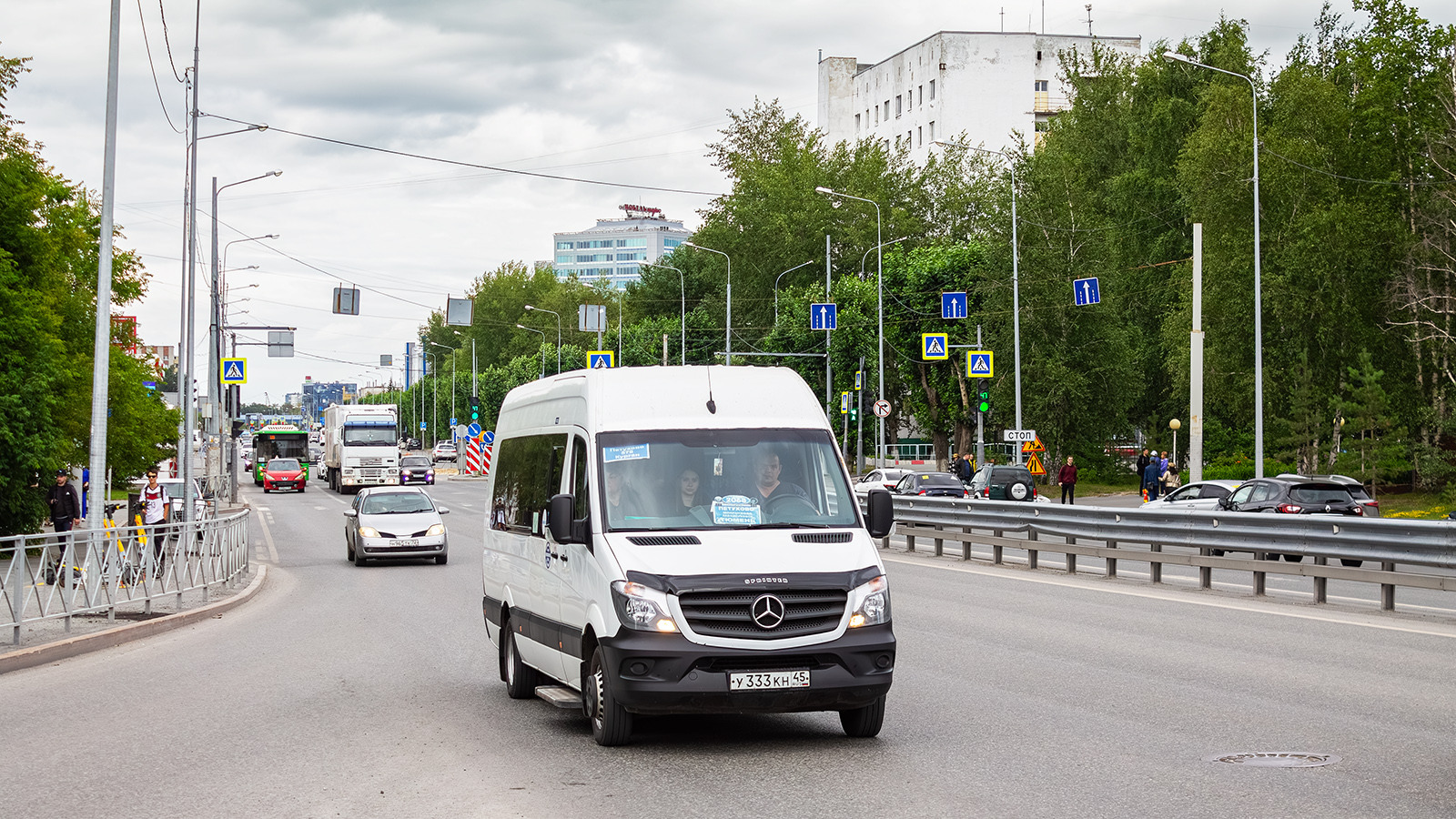 Курганская область, Луидор-22360C (MB Sprinter) № У 333 КН 45