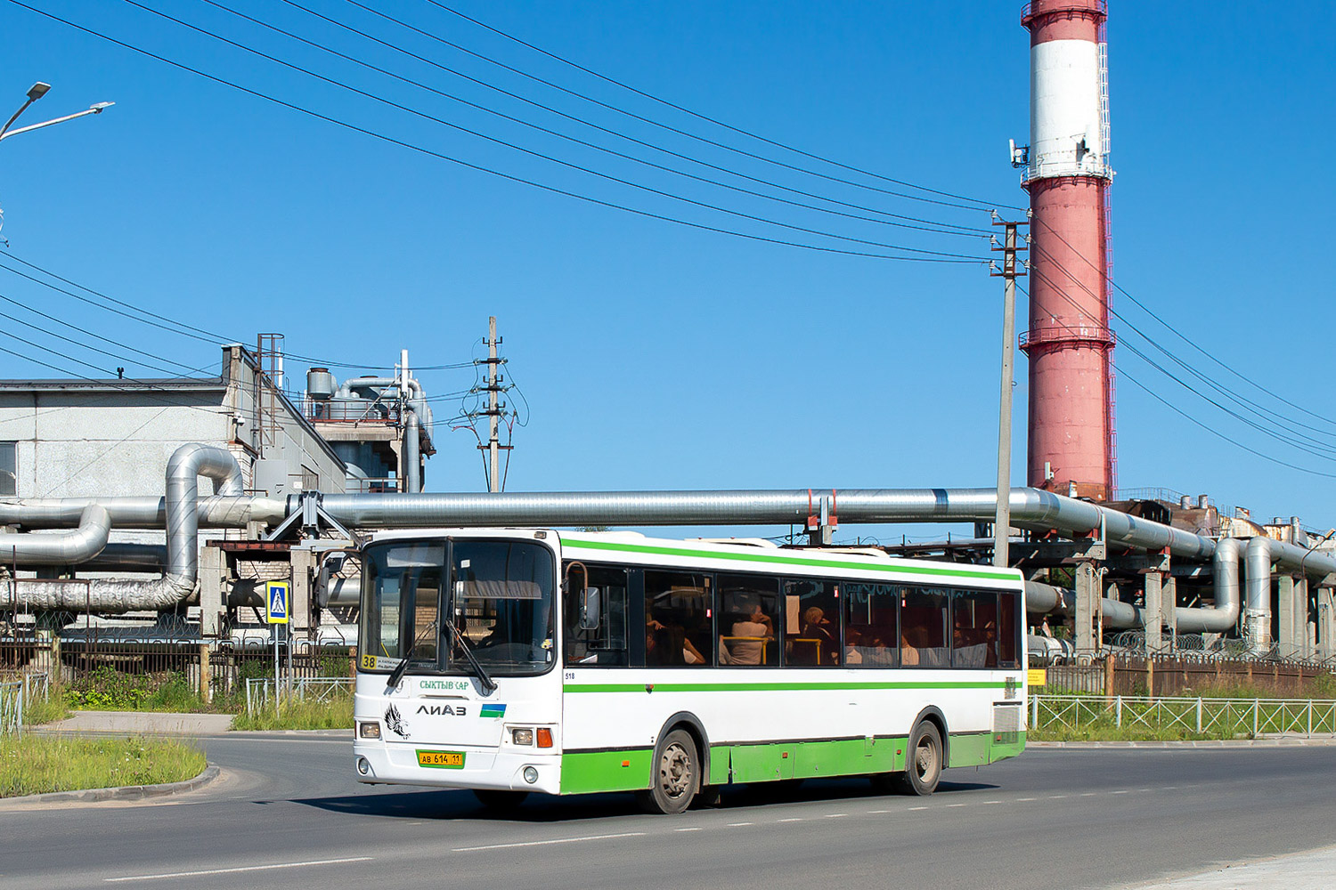 Коми, ЛиАЗ-5256.54 № 518
