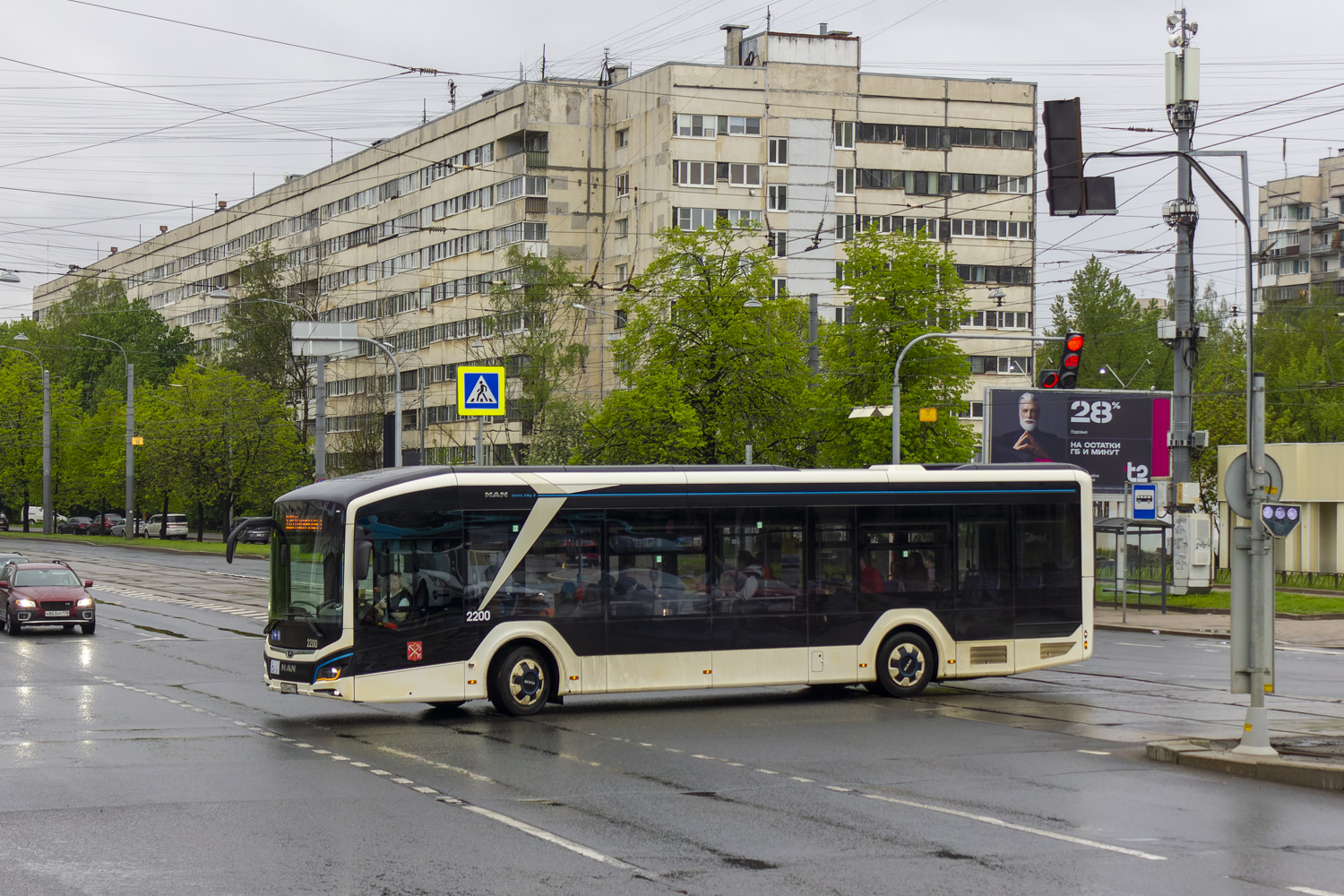 Санкт-Петербург, MAN 12C Lion's City 12 E NL367 № 2200