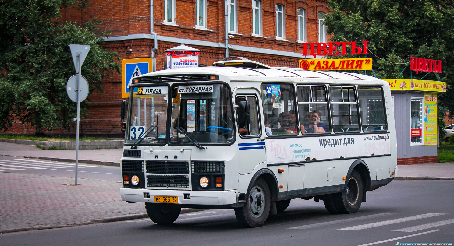 Томская область, ПАЗ-32054 № ВС 585 70