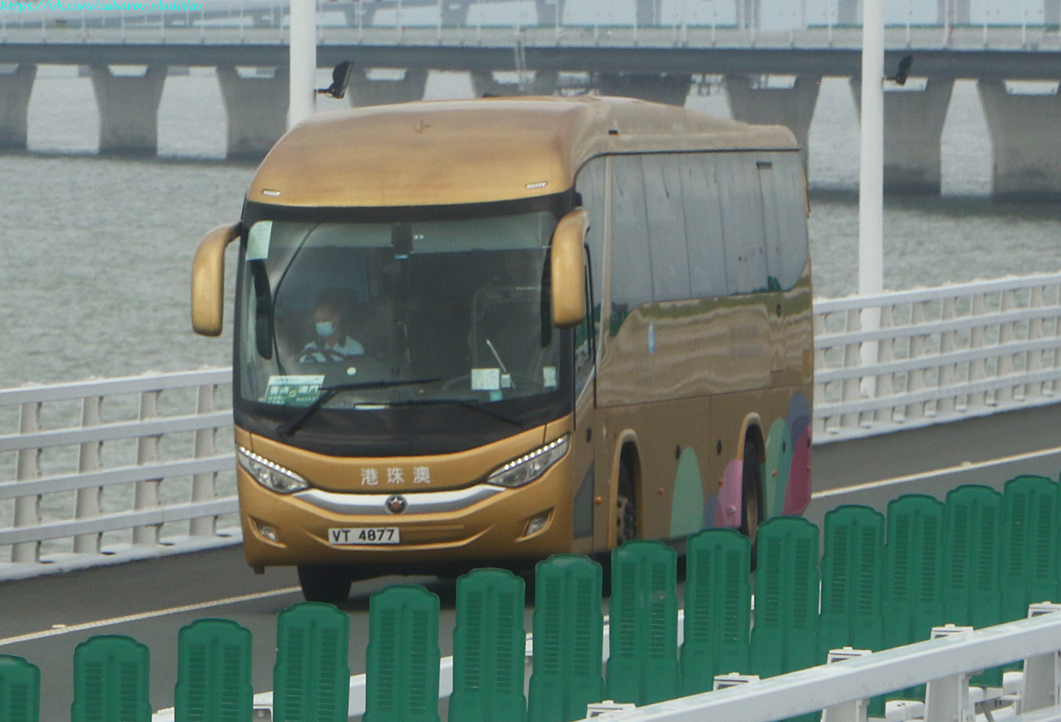 Гонконг, Marcopolo Audace 1050 № VT 4877 Гонконг, Marcopolo Audace 1050 № VT 4877