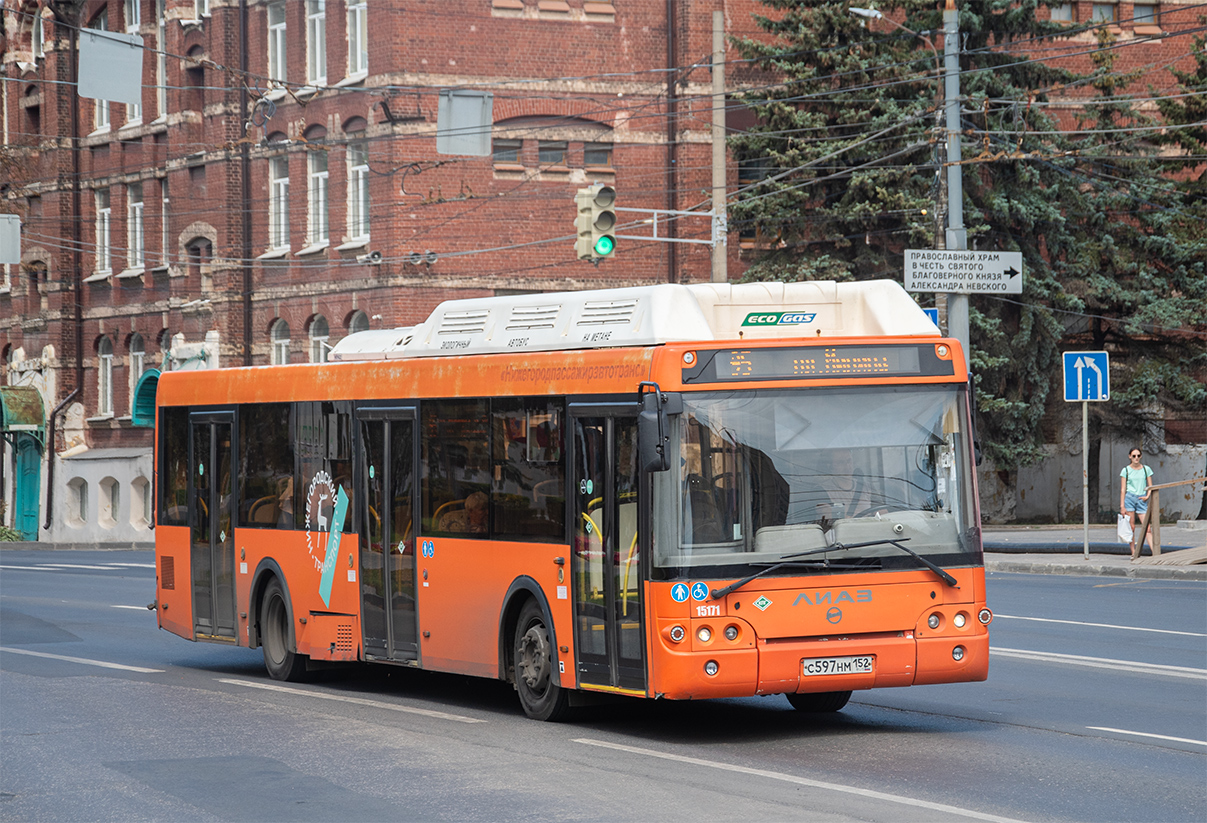 Нижегородская область, ЛиАЗ-5292.67 (CNG) № 15171
