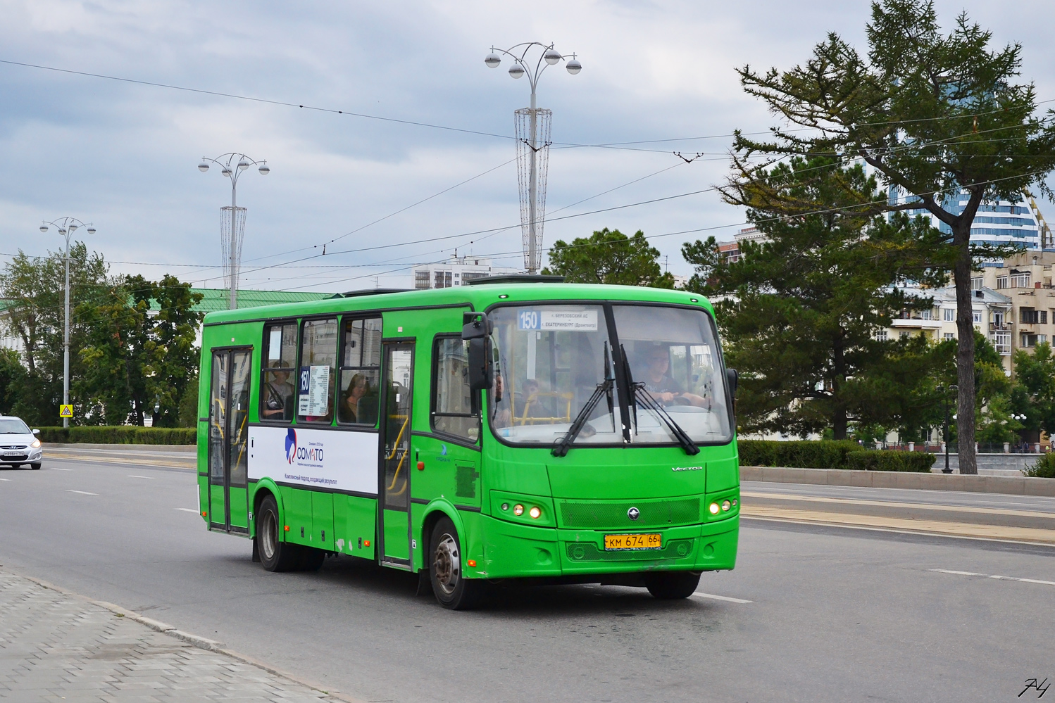 Свердловская область, ВМК АИ304414 (ПАЗ-320414) № КМ 674 66