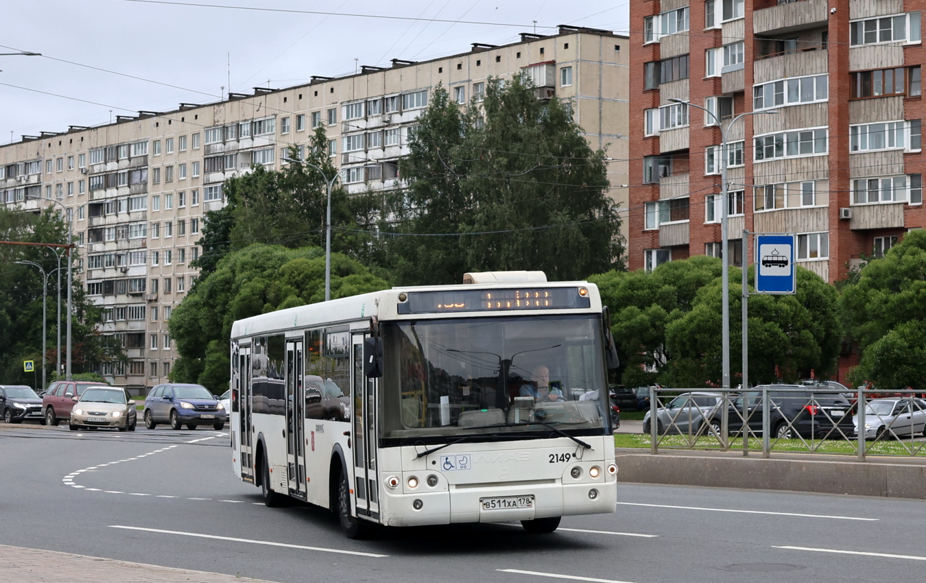 Санкт-Петербург, ЛиАЗ-5292.60 № 2149