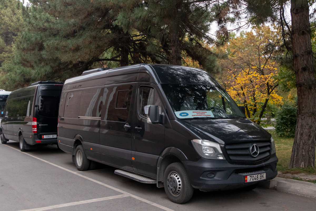 Кыргызстан, Mercedes-Benz Sprinter W906 515CDI № 7048 BK