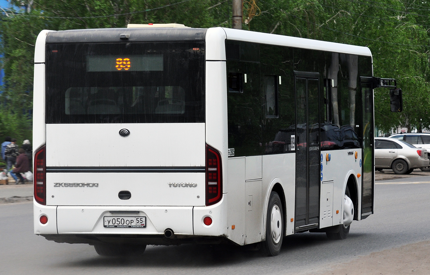 Омская область, Yutong ZK6890HGQ № 2805