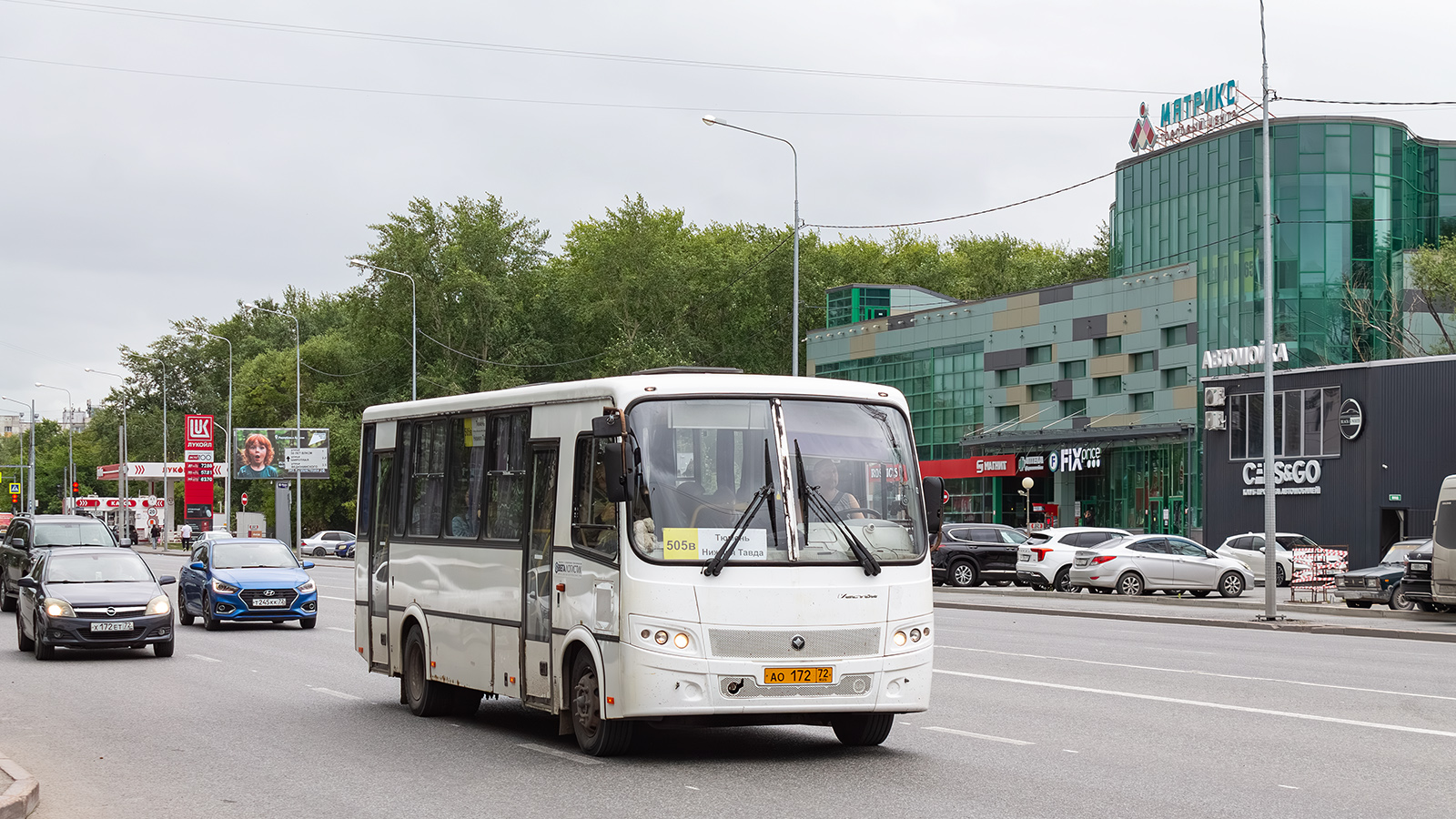 Тюменская область, ПАЗ-320412-05 "Вектор" № АО 172 72