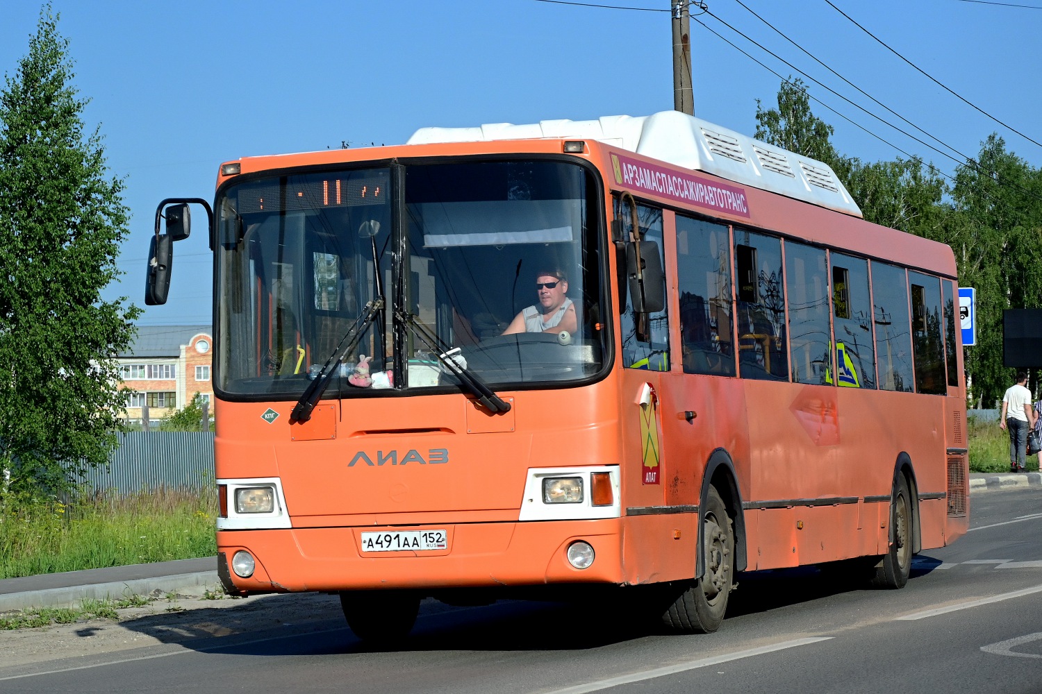 Нижегородская область, ЛиАЗ-5256.57 № А 491 АА 152