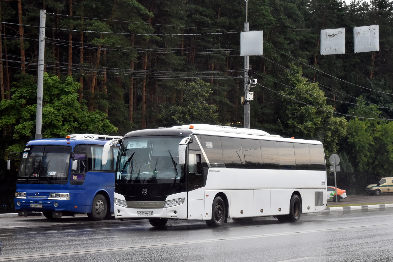Московская область, Golden Dragon XML6127JR Snow Leopard № О 629 ХН 750