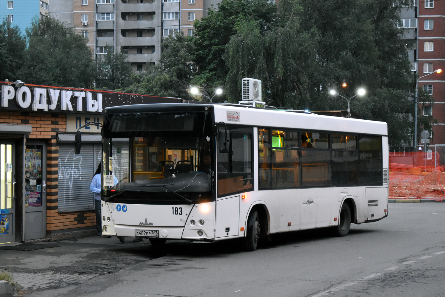 Московская область, МАЗ-206.085 № А 482 ЕР 763