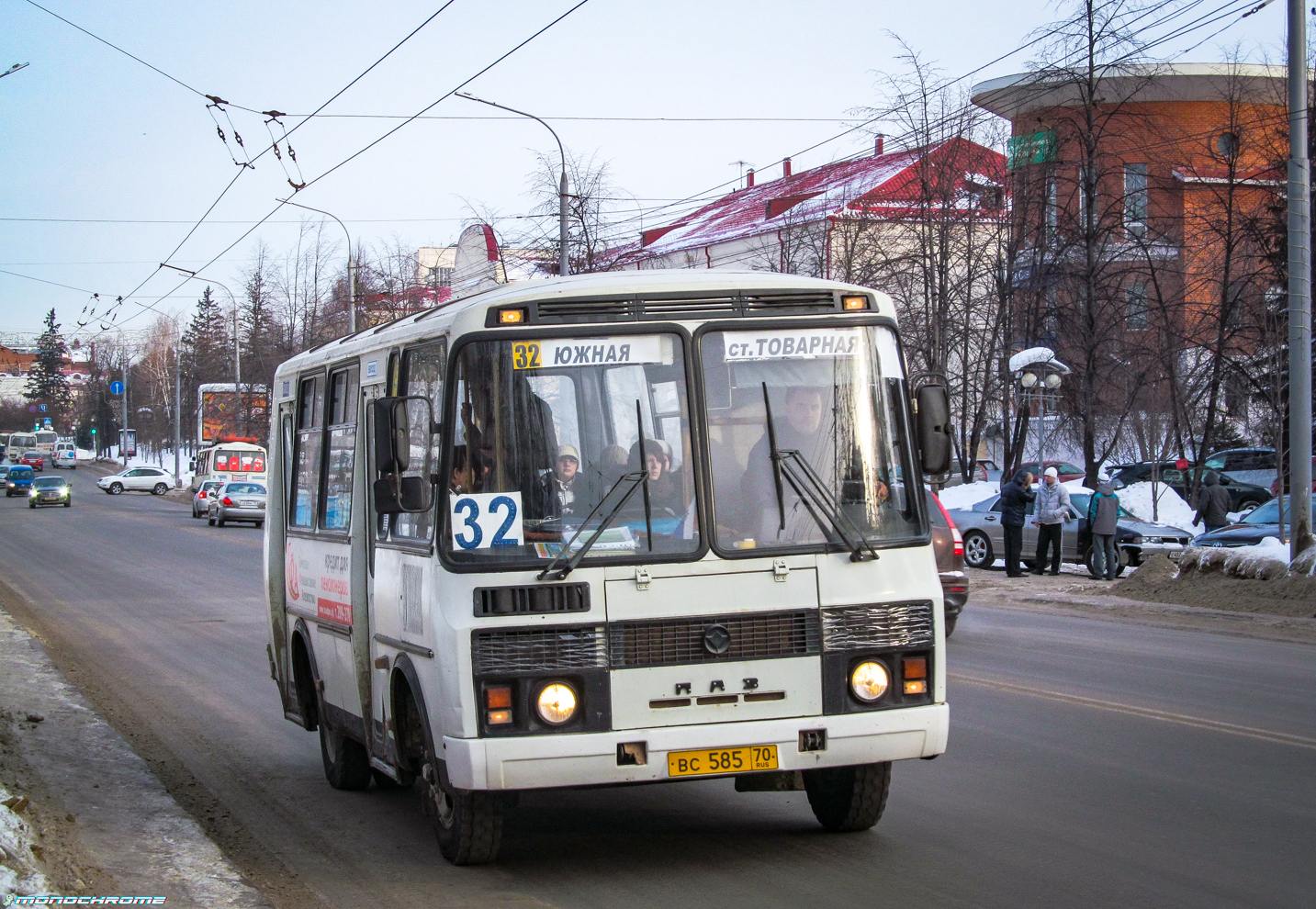 Томская область, ПАЗ-32054 № ВС 585 70
