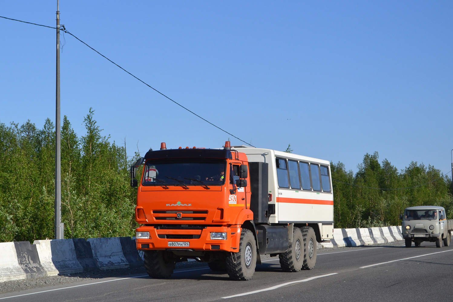 Красноярский край, НефАЗ-4208-10-41 № 4901 Красноярский край, НефАЗ-4208-10-41 № 4901