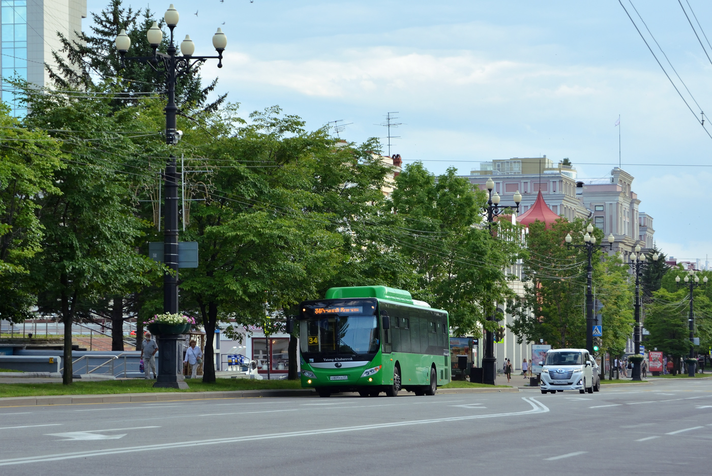 Хабаровский край, Yutong ZK6118HGA № 5956