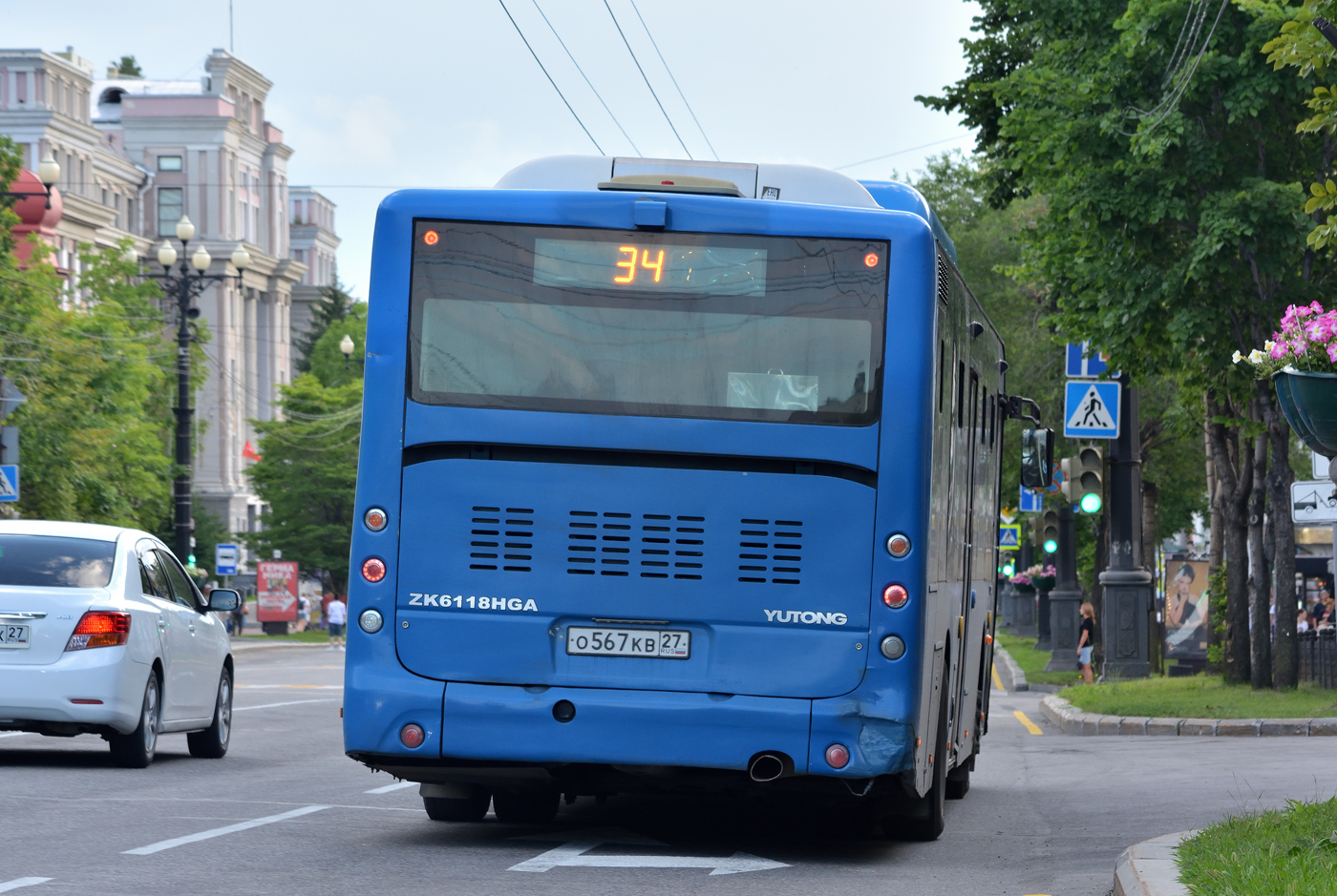 Хабаровский край, Yutong ZK6118HGA № 5223