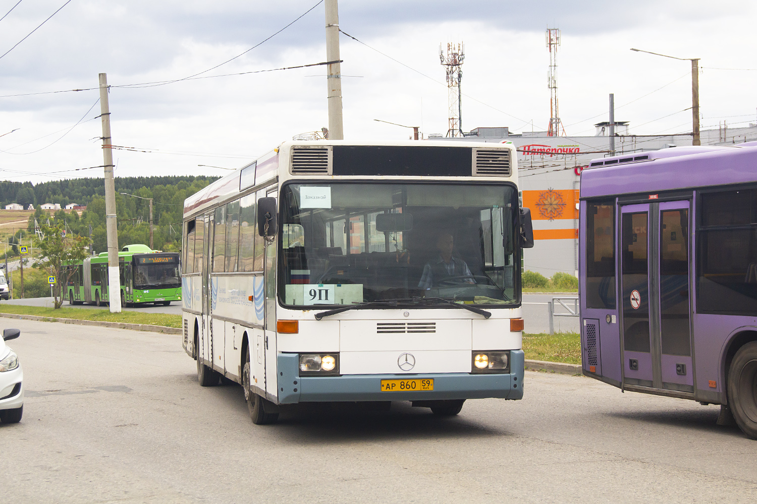 Пермский край, Mercedes-Benz O407 № АР 860 59