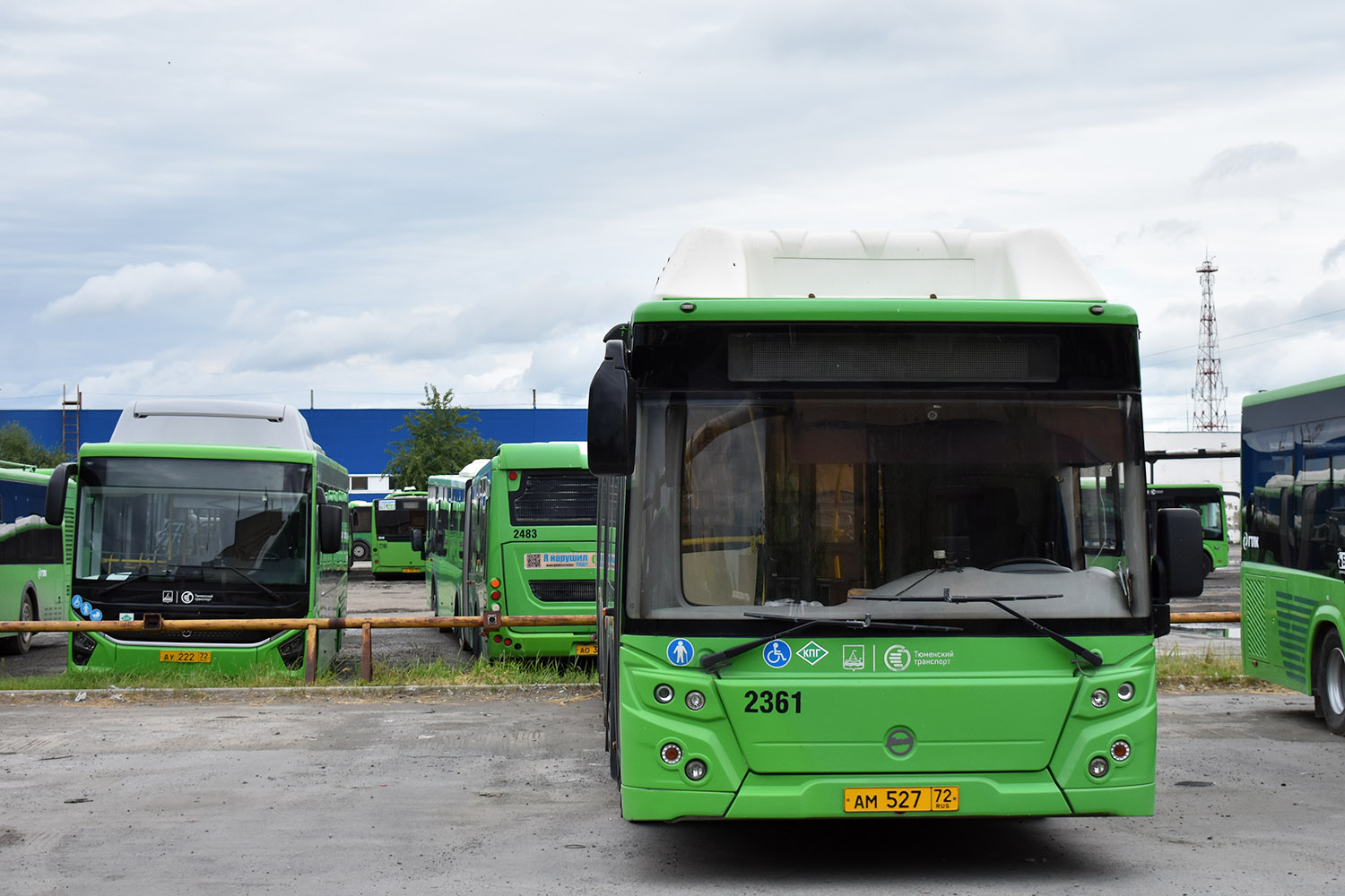 Тюменская область, ПАЗ-422320-14 "Citymax 9" № АУ 222 72; Тюменская область, ЛиАЗ-5292.67 (CNG) № 2361; Тюменская область — Автобусные предприятия