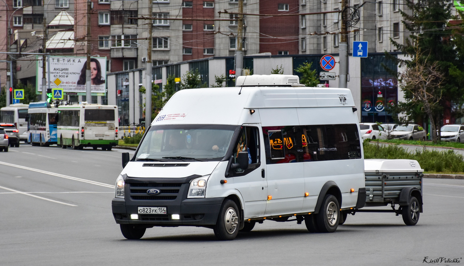 Новосибирская область, Sollers Bus B-BF (Ford Transit) № О 823 УК 154