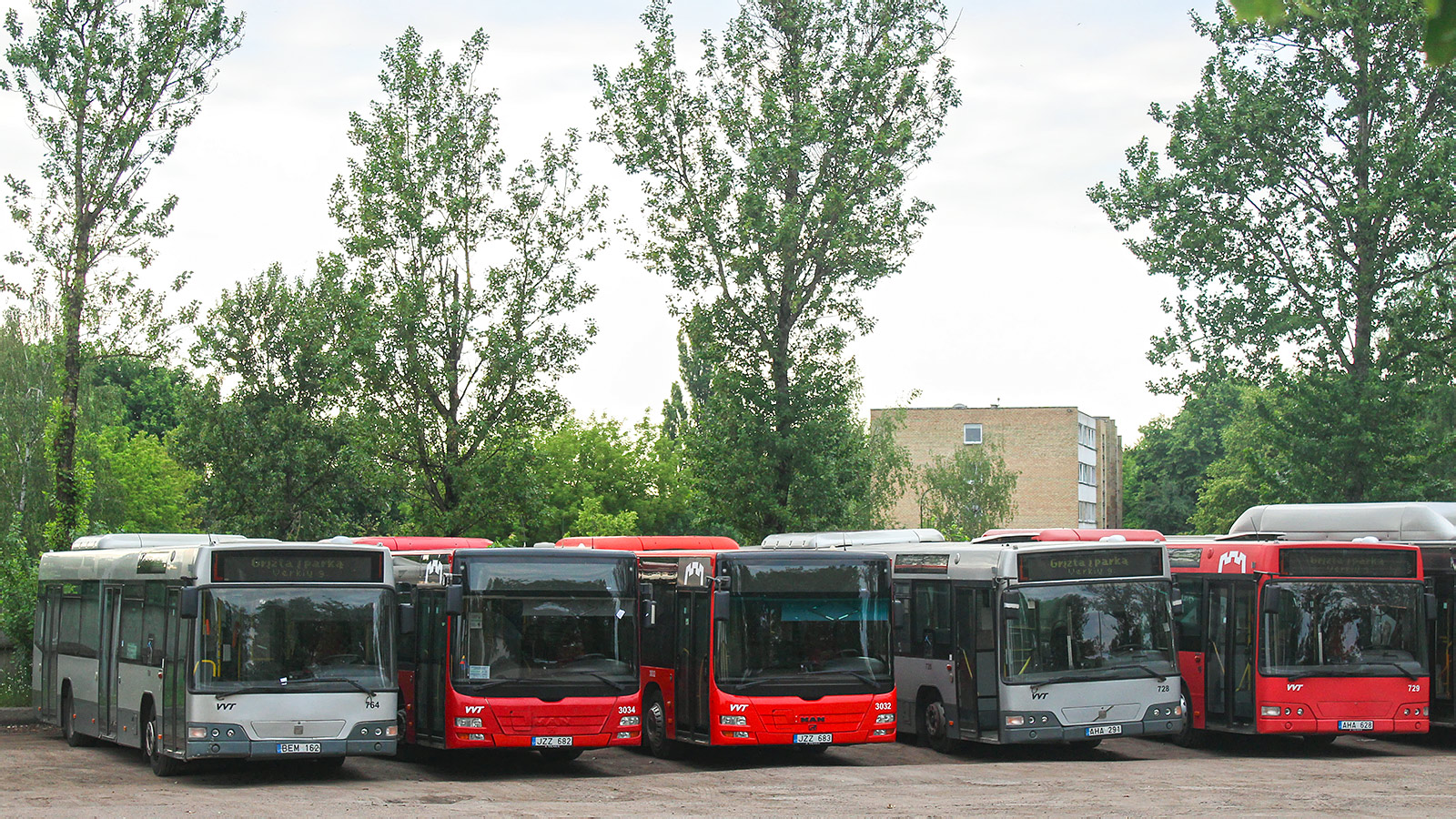 Литва, Volvo 7700 № 764