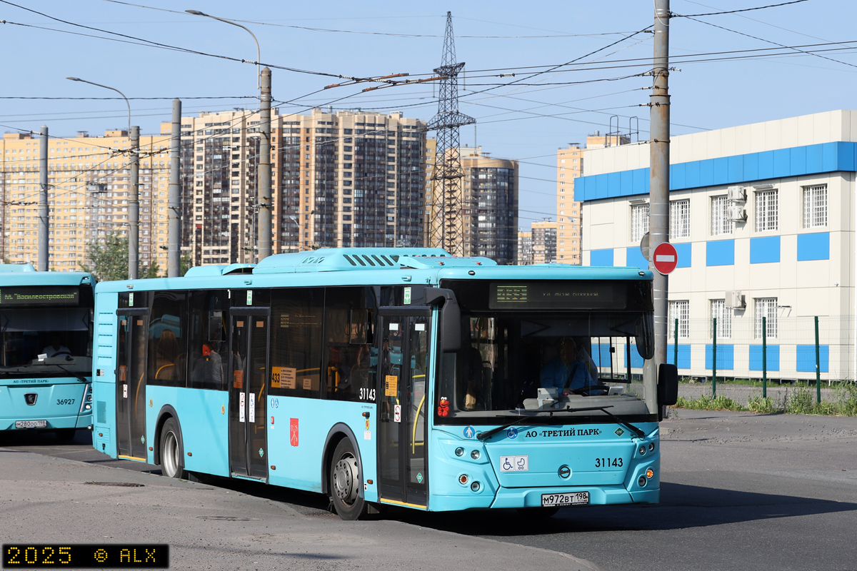 Санкт-Петербург, ЛиАЗ-5292.67 (LNG) № 31143