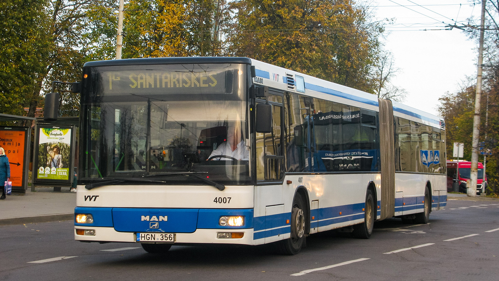 Литва, MAN A23 NG313 № 4007