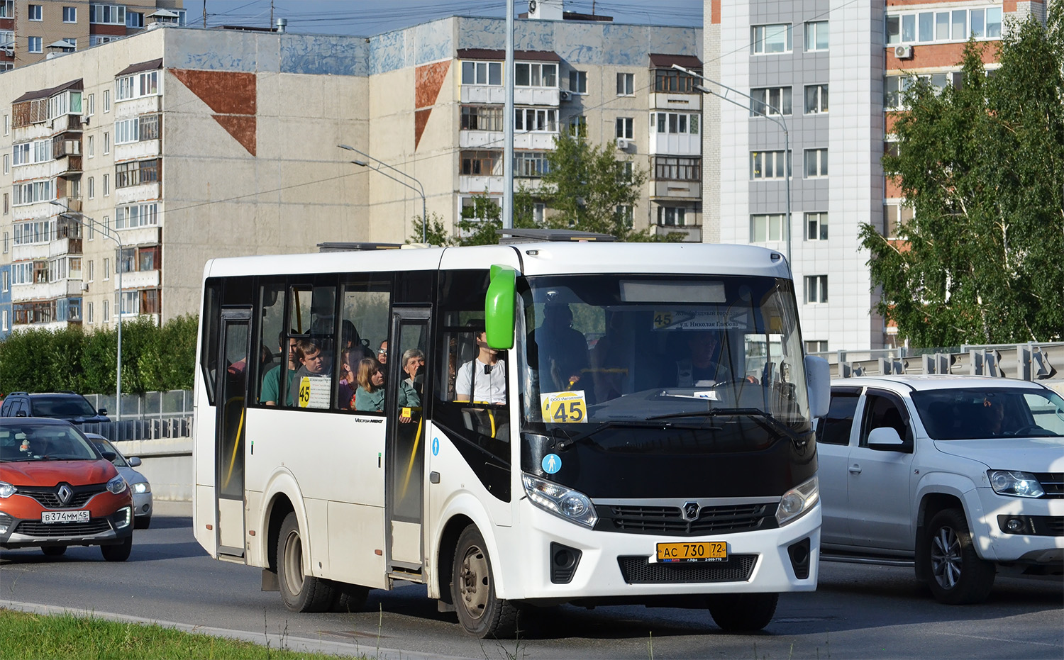 Тюменская область, ПАЗ-320405-04 "Vector Next" № АС 730 72
