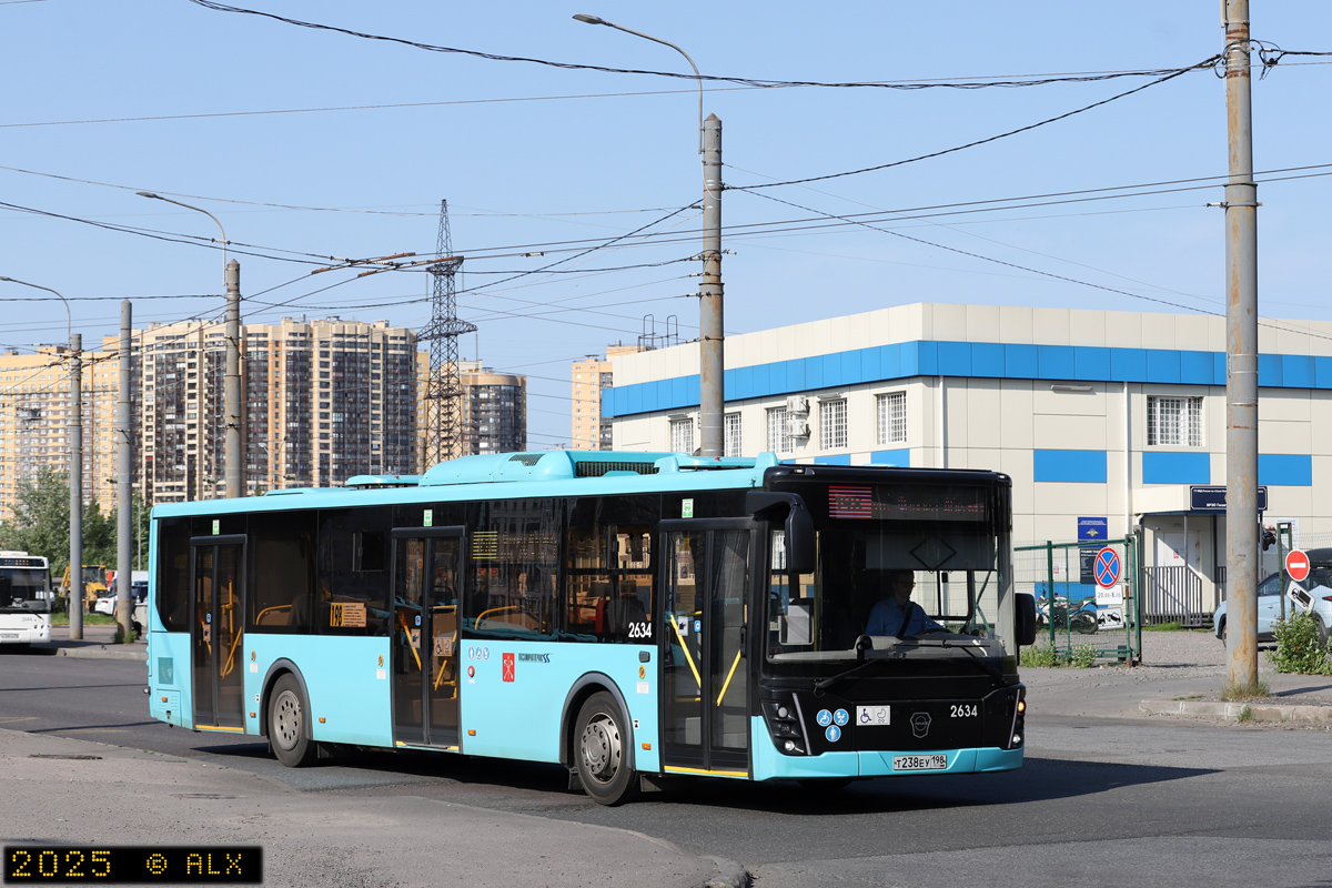 Санкт-Петербург, ЛиАЗ-5292.65 № 2634